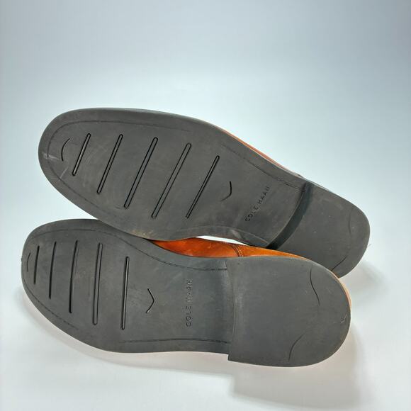 Cole Haan Henry Grand Split Brown Lace Up Oxford Shoes C12540 Men's Size 10.5M - Picture 8 of 11